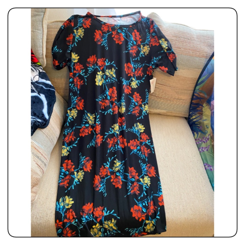 2/$15*️⃣ Julia 2XL Lularoe Dress New Rose